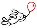 Rabbit - balloon
